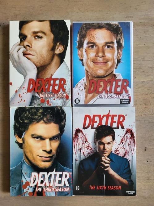 DVD Dexter seizoen 1,2,3,6, Cd's en Dvd's, Dvd's | Tv en Series, Zo goed als nieuw, Actie en Avontuur, Vanaf 16 jaar, Ophalen of Verzenden