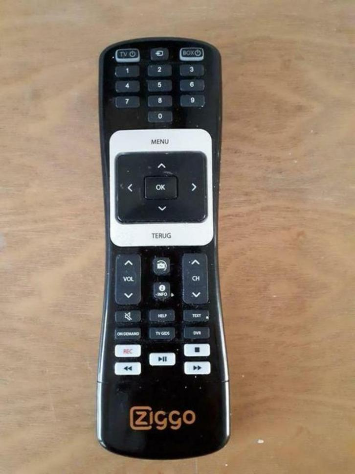 Ziggo afstandsbediening voor een horizonbox, Audio, Tv en Foto, Afstandsbedieningen, Zo goed als nieuw, Origineel, Mediaspeler