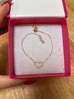 Zinzi 14k Gouden Armbandje met Hartje, Nieuw, Ophalen of Verzenden, Met bedels of kralen, Goud