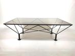 Vintage salontafel - Paolo Piva, 100 tot 150 cm, Zo goed als nieuw, Glas, Minder dan 50 cm