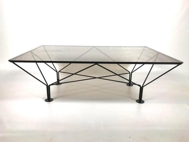 Vintage salontafel - Paolo Piva, Huis en Inrichting, Tafels | Salontafels, Zo goed als nieuw, Minder dan 50 cm, 50 tot 100 cm