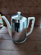 Vintage roestvrijstalen theepot, Ophalen of Verzenden