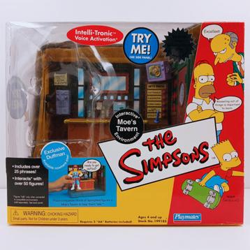The Simpsons Moe's Tavern Playmates Toys 2002 beschikbaar voor biedingen