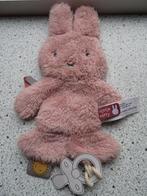 Knisperdoek knuffeldoek van Nijntje Miffy Tiamo oudroze, Ophalen of Verzenden, Nieuw, Konijn