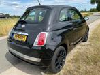 Fiat 500 0.9 TwinAir Lounge lederen bekl. pano dak en airco, Euro 5, 86 pk, Gebruikt, Handgeschakeld