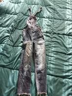 H&M Denim tuinbroek maat 140, Broek, Gebruikt, Meisje, H&M