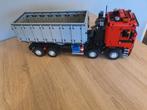 MOC container truck met aanhanger,strooibak,schuiver, Ophalen of Verzenden, Zo goed als nieuw, Complete set, Lego