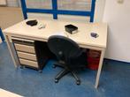 Bureautafel met ladenblok + bureaustoel, Ophalen, Gebruikt, Bureau