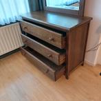 Ladenkast met grote laden, Huis en Inrichting, Ophalen, 100 tot 150 cm, Eikenhout, Nieuw