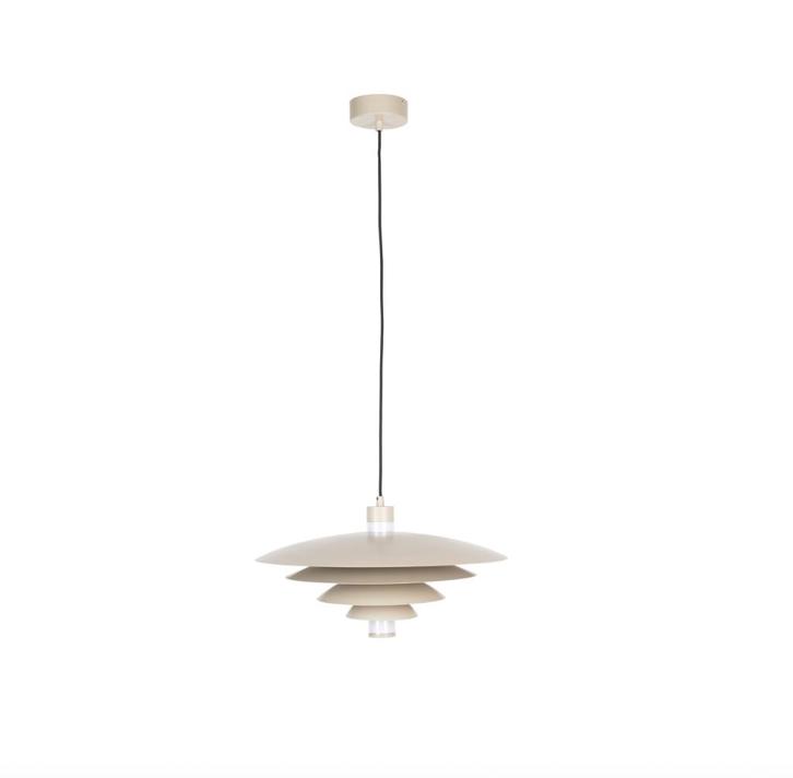 Zuiver Cole Hanglamp Beige | Van €269, nu, Huis en Inrichting, Lampen | Hanglampen, Nieuw, Minder dan 50 cm, Ophalen of Verzenden