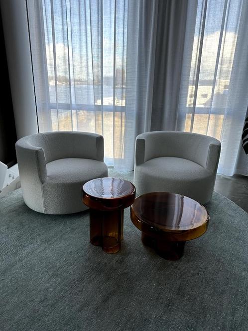 Zithoek Armstoel Bijzettafel Kleed, Huis en Inrichting, Fauteuils, Nieuw, Stof, Minder dan 50 cm, Minder dan 75 cm, Ophalen