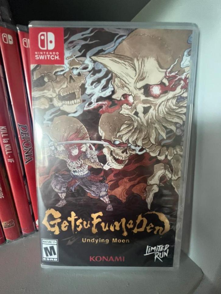 GetsuFumaDen - Undying Moon (Nintendo Switch), Spelcomputers en Games, Games | Nintendo Switch, Nieuw, Avontuur en Actie, 1 speler