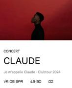 Gevraagd ticket Claude    5 April Melkweg, Tickets en Kaartjes, Concerten | Pop