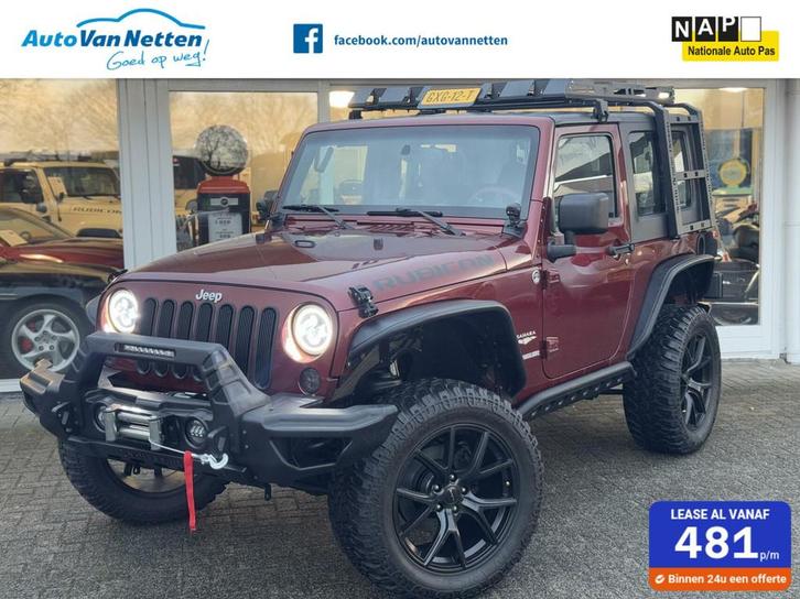 Jeep Wrangler RUBICON 3.8 V6 4x4 6 bak,Airco,Cruise,20"lmv,X, Auto's, Jeep, Bedrijf, Te koop, Wrangler, 4x4, ABS, Airbags, Airconditioning