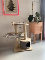 Modern living krabpaal Amora lichtgrijs hout, Dieren en Toebehoren, Ophalen, Nieuw, Krabpaal