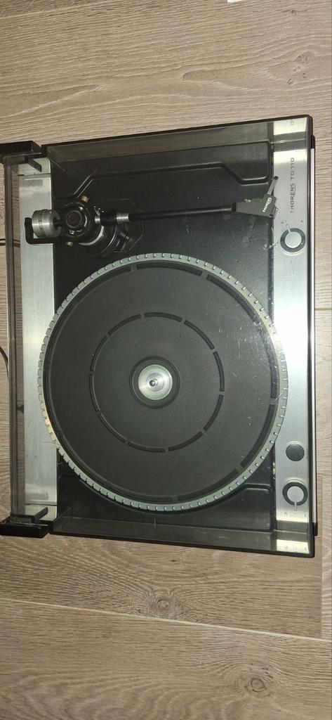 Thorens TD110 + Ortofon VMS20E - Onderhouden!, Audio, Tv en Foto, Platenspelers, Gebruikt, Platenspeler, Thorens, Ophalen of Verzenden
