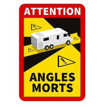 Sticker dodehoek / dode hoek sticker Camper beschikbaar voor biedingen