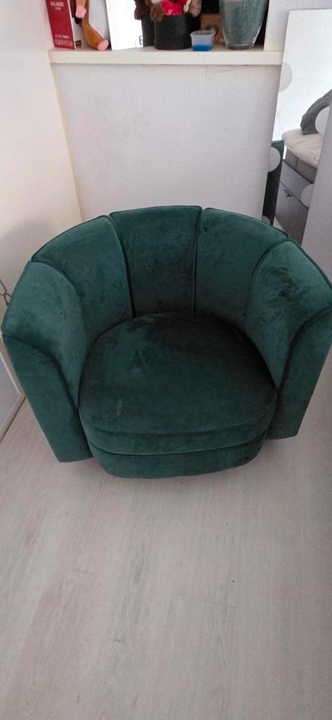 Dutchbone fauteuil, Huis en Inrichting, Banken | Sofa's en Chaises Longues, Zo goed als nieuw, Eenpersoons, Minder dan 150 cm