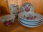 Ostfriesische roos, 6 schoteltjes, 6 kommetjes, Ophalen