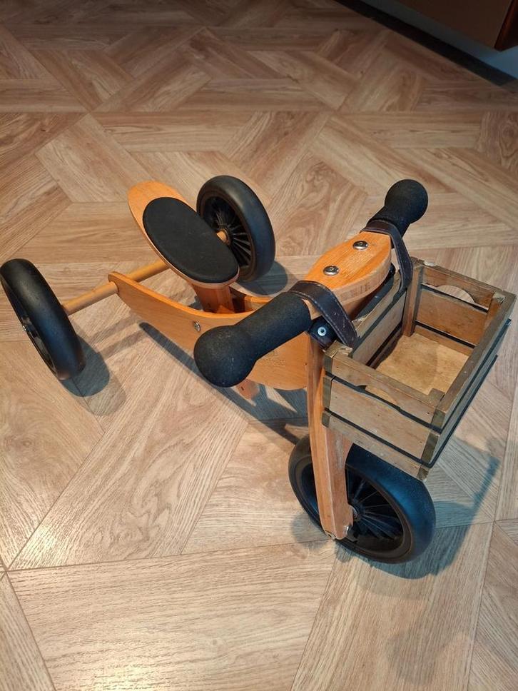 Kinderfeets Loopfietsje 2-in-1 inclusief mandje, Fietsen en Brommers, Fietsen | Kinderfietsjes, Gebruikt, Minder dan 16 inch, Ophalen of Verzenden