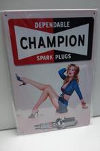 CHAMPIGNON BOUGIE PIN UP BORD VOOR WERKPLAATS, Verzamelen, Merken en Reclamevoorwerpen, Ophalen of Verzenden, Nieuw, Overige typen