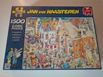 Jan van Hassteren puzzel 'De Bouwplaats', Ophalen of Verzenden, 500 t/m 1500 stukjes, Zo goed als nieuw, Legpuzzel