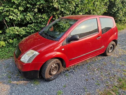 Citroën C2 1.4 I 2003 Rood, Auto's, Citroën, Particulier, C2, Cruise Control, Elektrische ramen, Radio, Benzine, C, Hatchback
