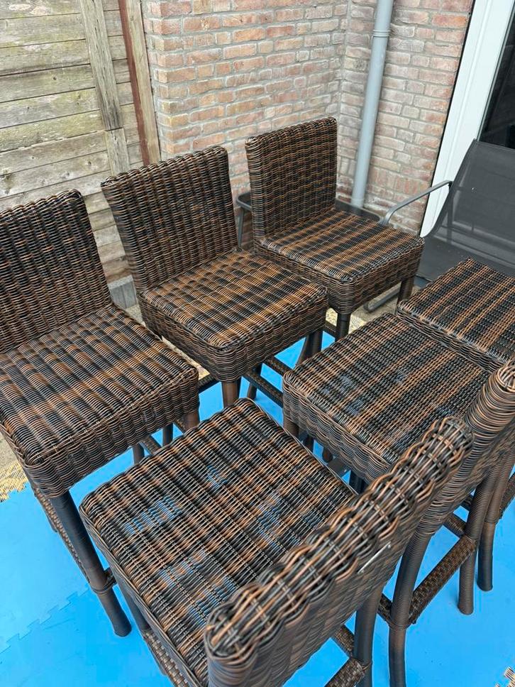 Svg Outdoor barkrukken, Tuin en Terras, Tuinsets en Loungesets, Zo goed als nieuw, Ophalen of Verzenden