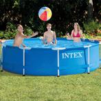 Intex frame metal pool 3,05 x 76, Ophalen, Gebruikt, Minder dan 80 cm, Rond