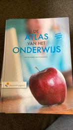De atlas van het onderwijs., Boeken, Atlassen en Landkaarten, Nederland, Ophalen of Verzenden, Zo goed als nieuw, 1800 tot 2000