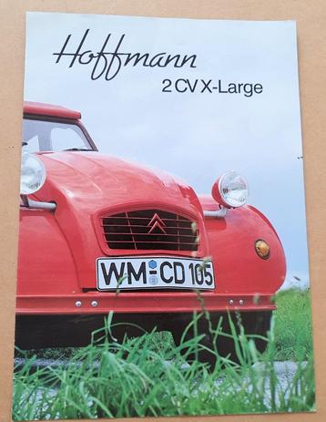 Citroën 2CV - X-large/cabriolet brochure 1986 beschikbaar voor biedingen