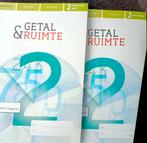 Getal en Ruimte Wiskunde leerboek deel 1 en 2, 2 HAVO/VWO, Boeken, Schoolboeken, Ophalen of Verzenden, Zo goed als nieuw, HAVO