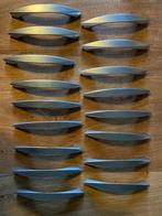 Handgrepen metaal mat grijs, Gebruikt, Overige kleuren, Overige typen, Ophalen of Verzenden