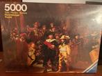 Nieuwe Ravensburger Puzzel - Nachtwacht 5000 stukjes, Hobby en Vrije tijd, Denksport en Puzzels, Ophalen of Verzenden, Meer dan 1500 stukjes