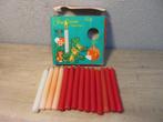 Vintage kleine kerst kaarsen, Overige materialen, Gebruikt, Ophalen of Verzenden, Kaars