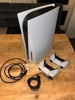 Playstation 5 - Disk version - 2 controllers, Spelcomputers en Games, Spelcomputers | Sony PlayStation 5, Ophalen of Verzenden