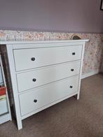 Ikea Hemnes ladekast wit, Huis en Inrichting, Kasten | Ladekasten, Ophalen, Kunststof, 100 tot 150 cm, 50 tot 100 cm