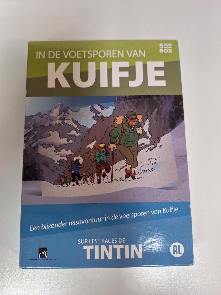 In de voetsporen van Kuifje - DVD Box, Ophalen of Verzenden