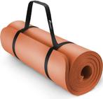 Yoga mat oranje, 190x100x1,5 cm, fitnessmat, pilates, Sport en Fitness, Nieuw, Ophalen of Verzenden, Yogamat