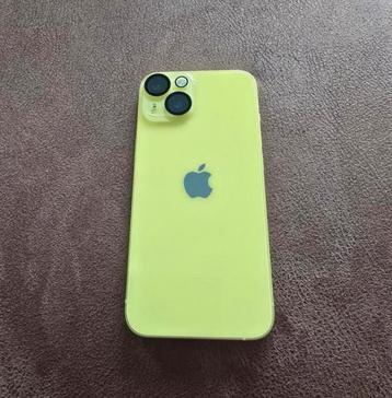 iPhone 14 512GB - Geel Krasvrij (met klein defect op scherm) beschikbaar voor biedingen