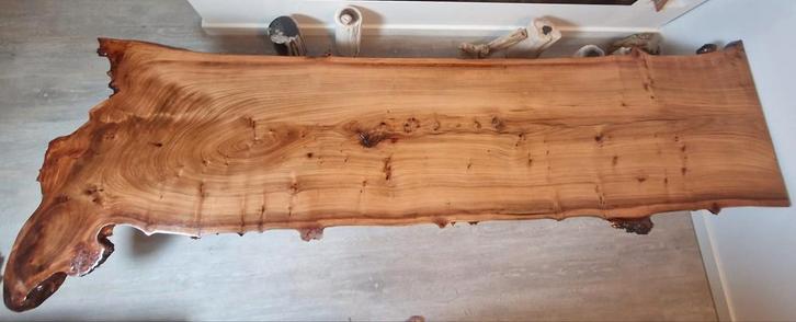 Epoxy tafel| iepenhout, nu 10% korting, Huis en Inrichting, Tafels | Eettafels, Nieuw, 50 tot 100 cm, 200 cm of meer, Vijf personen of meer