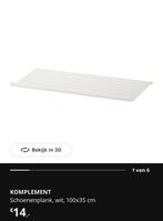 6x Komplement schoenenplank 100x35 cm voor Pax kast, Ophalen, Zo goed als nieuw