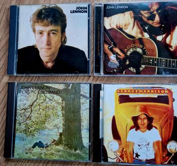 3Cd's John Lennon, 1 Cd George Harrison, zie beschrijving beschikbaar voor biedingen