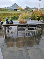 Houten tuintafel - Hardhout, Tuin en Terras, Tuinsets en Loungesets, Ophalen, Gebruikt, Hout
