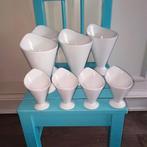 Patat zakjes en mayonaise zakjes van aardewerk set van 4, Ophalen, Overige typen, Zo goed als nieuw, Overige stijlen