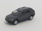Donkergrijze BMW X5, Cararama, 1:72, izgst, Ophalen of Verzenden, Gebruikt, Auto