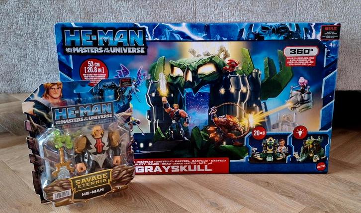 He-Man Grayskull & Savage Eternia He-Man - Nieuw!, Kinderen en Baby's, Speelgoed | Actiefiguren, Nieuw, Ophalen of Verzenden