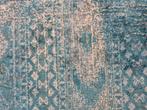 Vloerkleed Karwei blauw/ turquoise 160 x 230, Huis en Inrichting, Stoffering | Tapijten en Kleden, Ophalen, Gebruikt, Blauw, 150 tot 200 cm