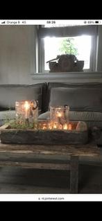 Landelijke schaal, Ophalen, Zo goed als nieuw, Rond, Hout