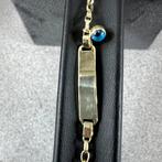Gouden armband | 14K | 2,43gr | kinderplaatband | 388595, Ophalen of Verzenden, Zo goed als nieuw, Goud, Goud